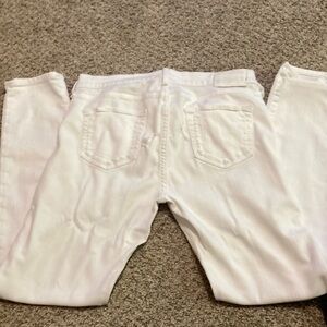 True Religion White Skinny Jeans Classic Style
